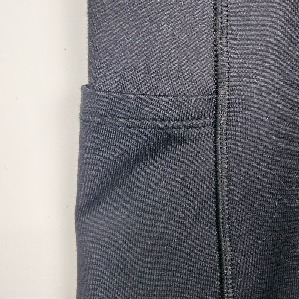 Pink Active Black High Rise Pocket Leggings Size S Athletic Workout Yoga Pants - Picture 7 of 8